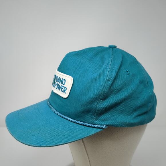 Idaho Power Snapback 5 Panel Cap Blue One Size Adjustable Embroidered Mohr's - Picture 3 of 11